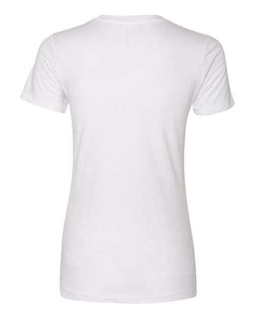 Next Level 3900 Women’s Cotton T-Shirt - White - back