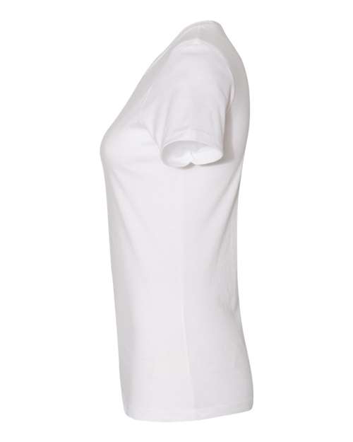 Next Level 3900 Women’s Cotton T-Shirt - White - side