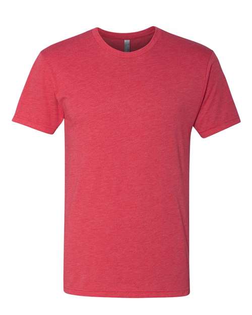 Next Level 6010 Triblend T-Shirt - Vintage Red - front