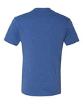 Next Level 6010 Triblend T-Shirt - Vintage Royal - back