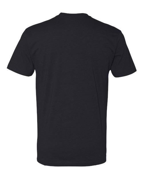 Next Level 6210 CVC T-Shirt - Black - back