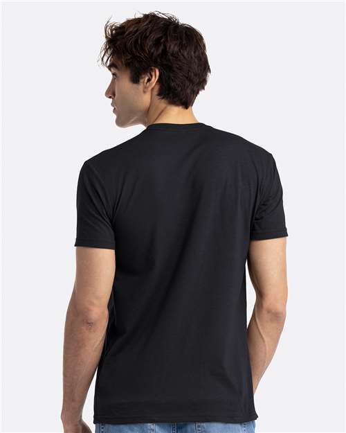 Next Level 6210 CVC T-Shirt - Black - model back