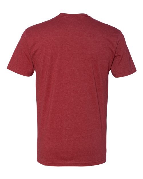 Next Level 6210 CVC T-Shirt - Cardinal - back
