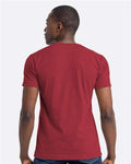 Next Level 6210 CVC T-Shirt - Cardinal - model back