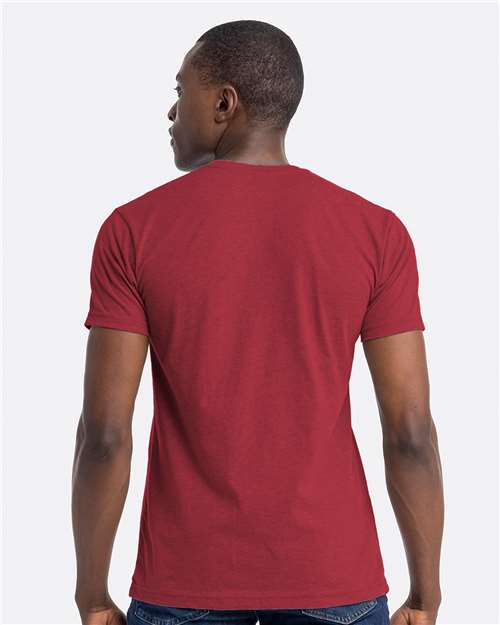 Next Level 6210 CVC T-Shirt - Cardinal - model back