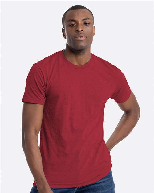 Next Level 6210 CVC T-Shirt - Cardinal - model front