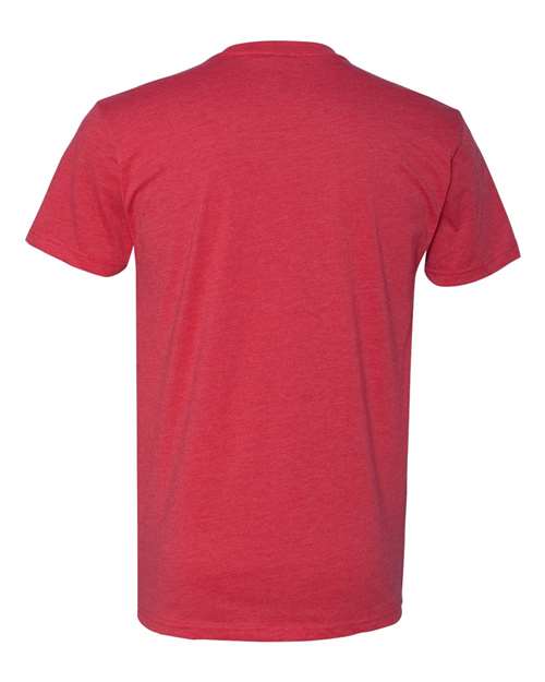 Next Level 6210 CVC T-Shirt - Red - back
