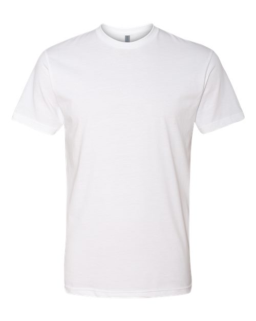 Next Level 6210 CVC T-Shirt - White - flat front