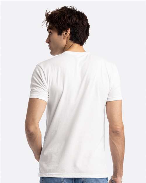 Next Level 6210 CVC T-Shirt - White - model back