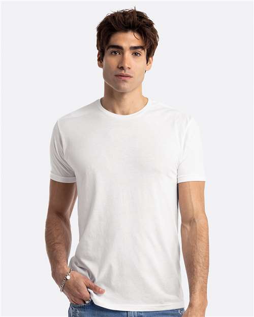 Next Level 6210 CVC T-Shirt - White - model front