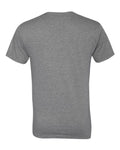 Next Level 6240 Men's CVC V-Neck T-Shirt - Dark Heather Grey - back