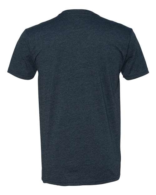 Next Level 6240 Men's CVC V-Neck T-Shirt - Midnight Navy - back