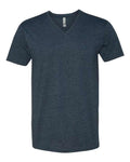 Next Level 6240 Men's CVC V-Neck T-Shirt - Midnight Navy - front