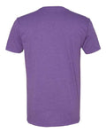 Next Level 6240 Men's CVC V-Neck T-Shirt - Purple Rush - back