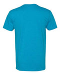 Next Level 6240 Men's CVC V-Neck T-Shirt - Turquoise - back