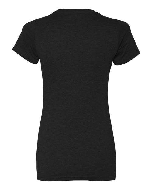 Next Level 6610 Women’s CVC T-Shirt - Black - back