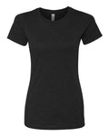 Next Level 6610 Women’s CVC T-Shirt - Black - front
