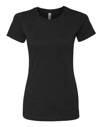 Next Level 6610 Women’s CVC T-Shirt - Black - front