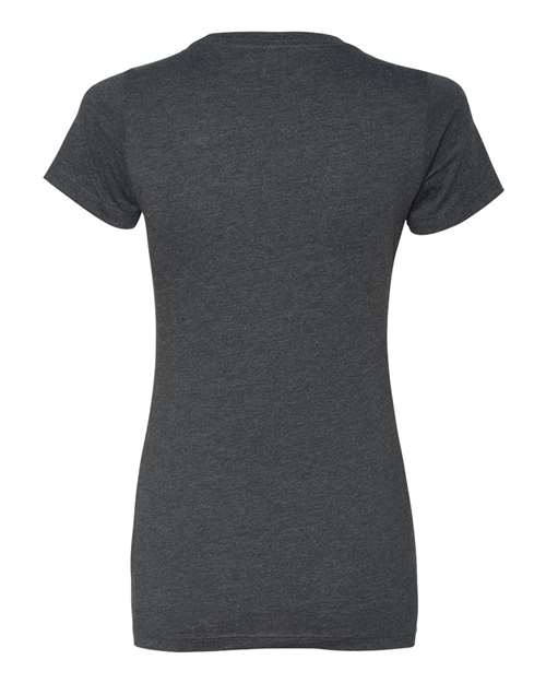 Next Level 6610 Women’s CVC T-Shirt - Charcoal - back