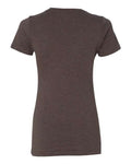 Next Level 6610 Women’s CVC T-Shirt - Espresso - back