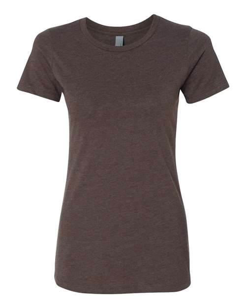 Next Level 6610 Women’s CVC T-Shirt - Espresso - front