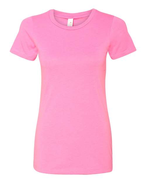 Next Level 6610 Women’s CVC T-Shirt - Hot Pink - front