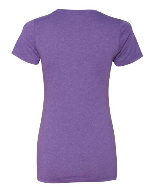 Next Level 6610 Women’s CVC T-Shirt - Purple Rush - back