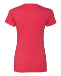 Next Level 6610 Women’s CVC T-Shirt - Red - back