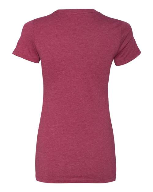 Next Level 6610 Women’s CVC T-Shirt - Cardinal - back