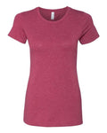 Next Level 6610 Women’s CVC T-Shirt - Cardinal - front