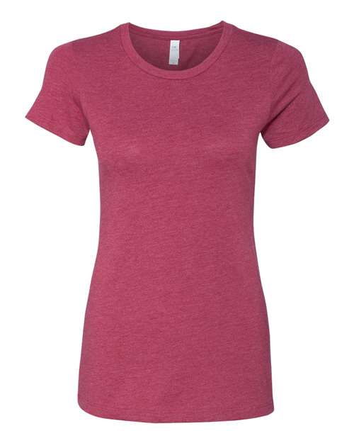 Next Level 6610 Women’s CVC T-Shirt - Cardinal - front