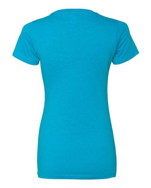 Next Level 6610 Women’s CVC T-Shirt - Turquoise - back