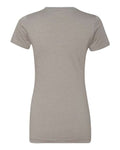 Next Level 6610 Women’s CVC T-Shirt - Stone Grey - back