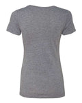Next Level 6710 Women’s Triblend T-Shirt - Premium Heather - back