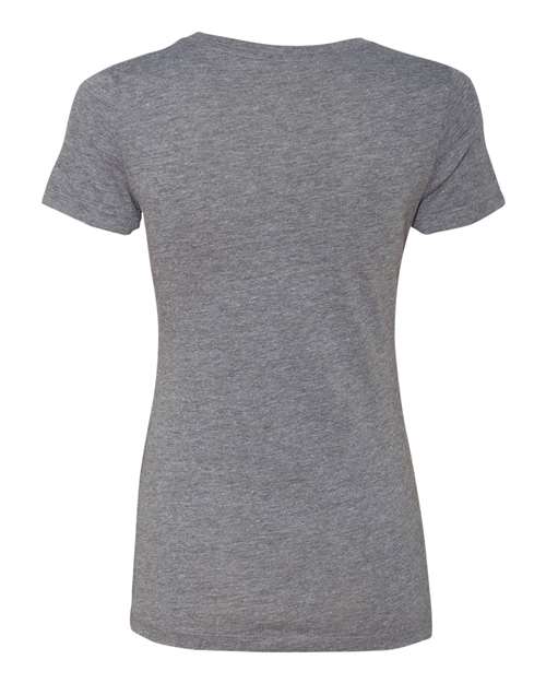 Next Level 6710 Women’s Triblend T-Shirt - Premium Heather - back