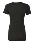 Next Level 6710 Women’s Triblend T-Shirt - Vintage Black - back