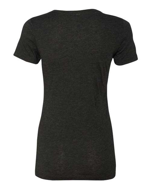 Next Level 6710 Women’s Triblend T-Shirt - Vintage Black - back