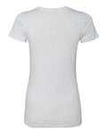 Next Level 6710 Women’s Triblend T-Shirt - Heather White - back