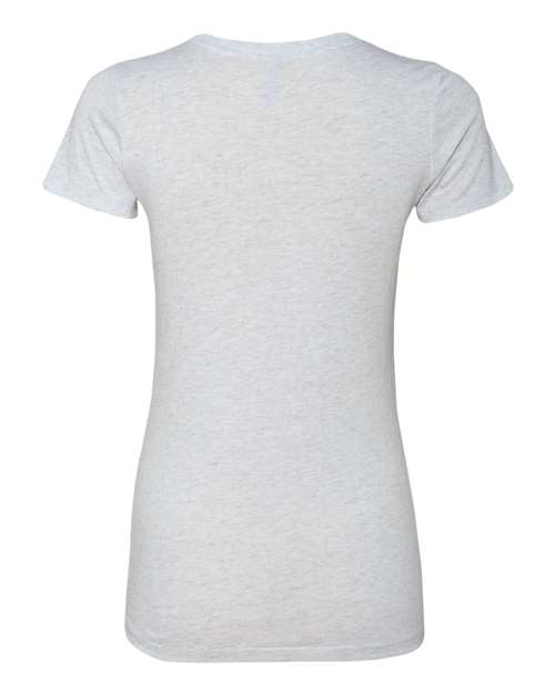 Next Level 6710 Women’s Triblend T-Shirt - Heather White - back