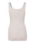 Next Level 3533 Women’s Spandex Jersey Tank - Light Heather Grey - back