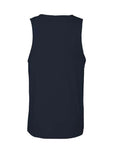 Next Level 3633 Men's Cotton Muscle Tank - Midnight Navy - back