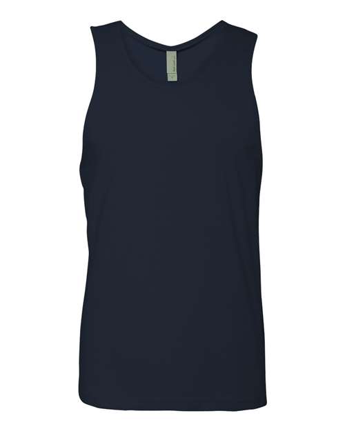 Next Level 3633 Men's Cotton Muscle Tank - Midnight Navy - front
