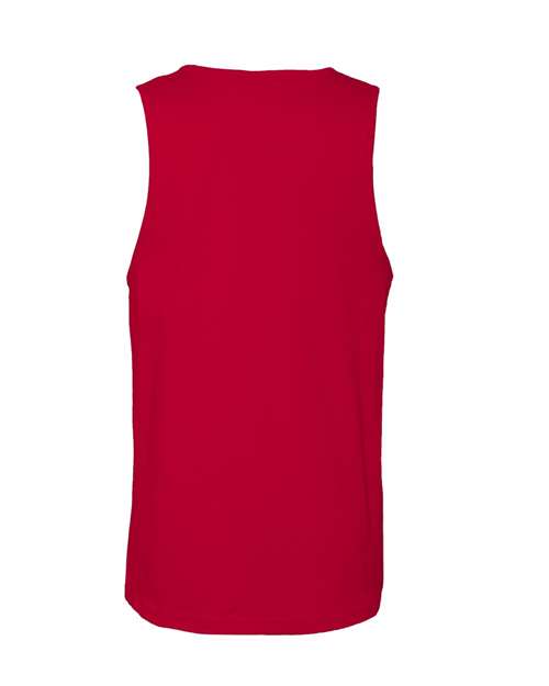 Next Level 3633 Men's Cotton Muscle Tank - Red - back