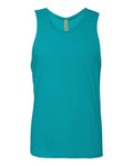 Next Level 3633 Men's Cotton Muscle Tank - Tahiti Blue - front