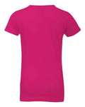 Next Level 3710 Girls’ Cotton Princess T-Shirt - Raspberry - back