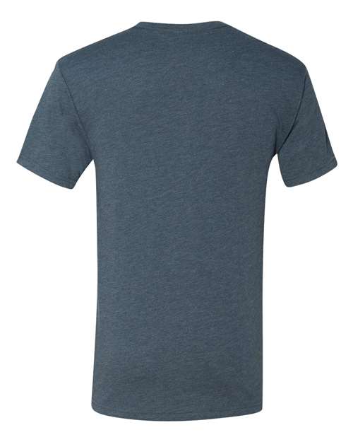 Next Level 6010 Triblend T-Shirt - Indigo - back