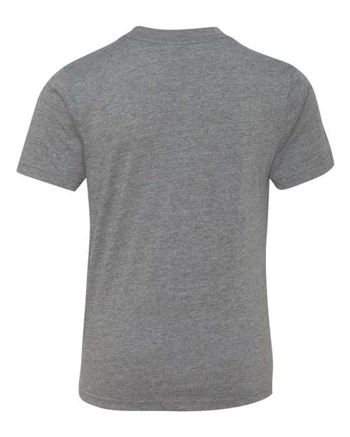 Next Level 6310 Youth Triblend T-Shirt - Premium Heather - back