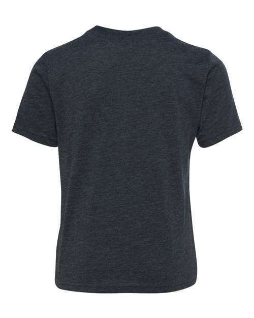 Next Level 6310 Youth Triblend T-Shirt - Vintage Navy - back