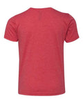 Next Level 6310 Youth Triblend T-Shirt - Vintage Red - back