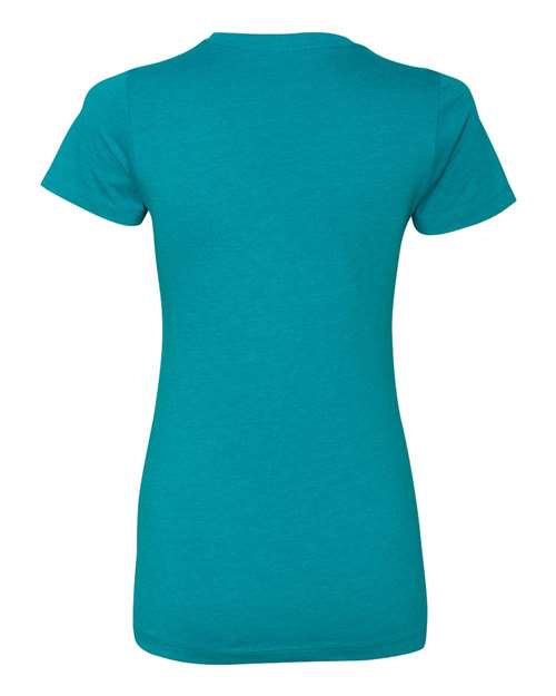 Next Level 6610 Women’s CVC T-Shirt - Teal - back